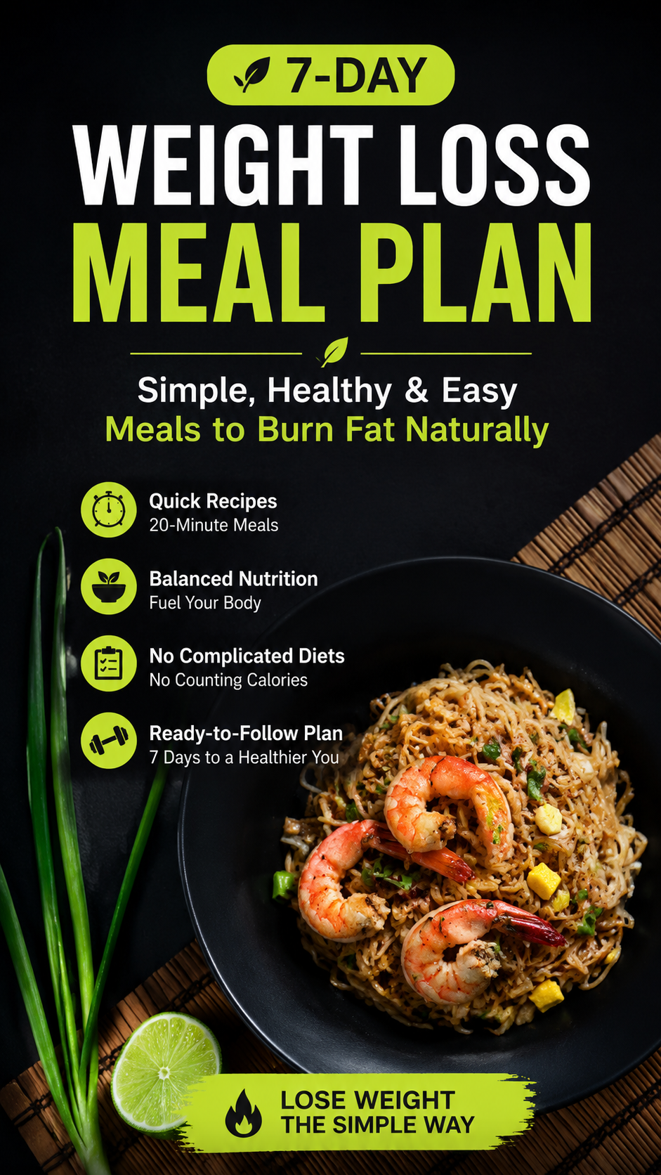 Week Weigh Loos Meal /Easy Healthy Recipes + Grocery List / Instant Download PDF